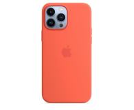 Apple Silikonowe etui iPhone 13 Pro Max nektarynka - 731022 - zdjęcie 2